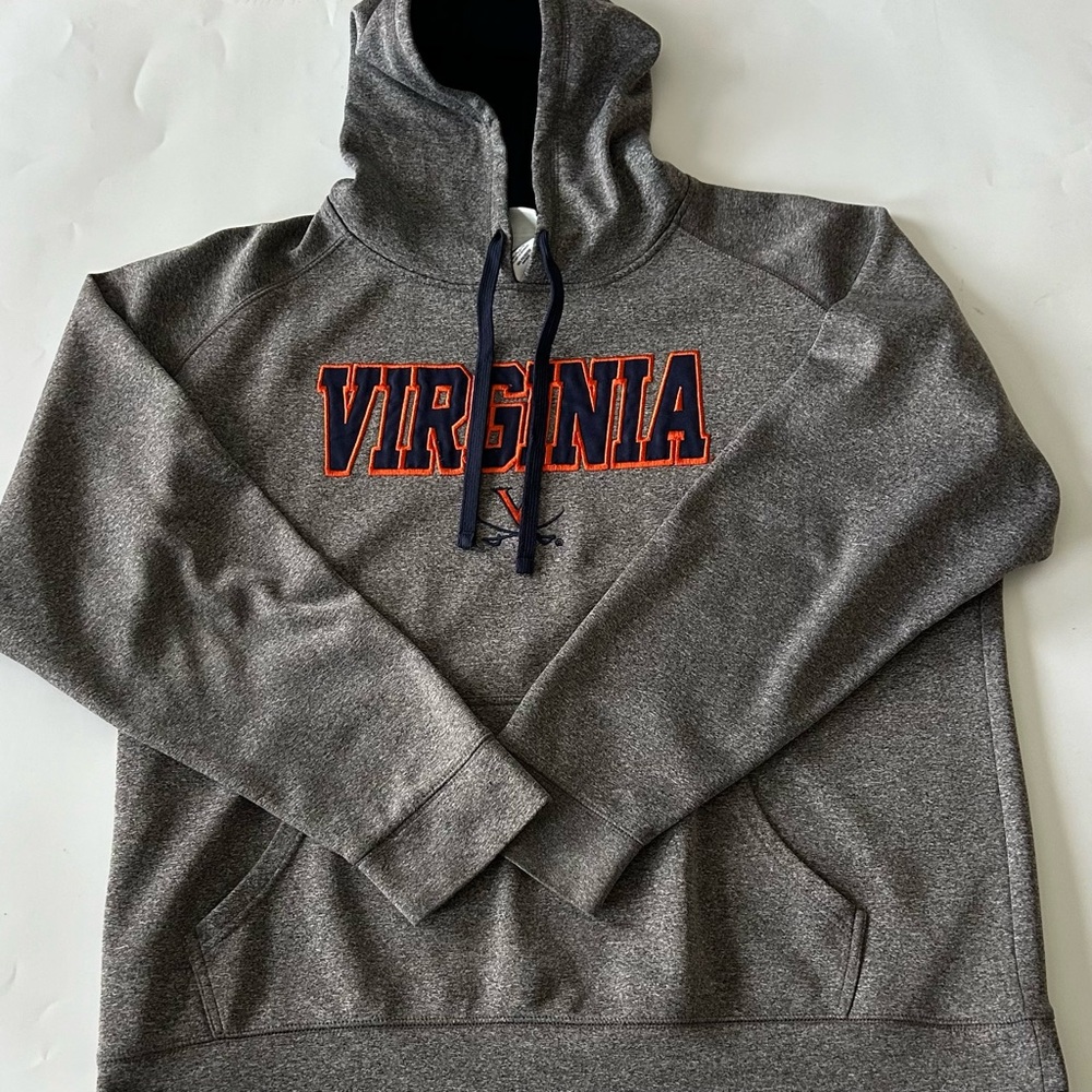 Champion "University of Virginia" Gray Hoodie Size XL EUC